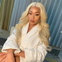 Honey Blonde Balayage Highlight Lace Wig